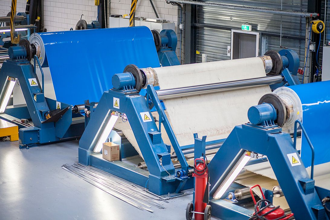 Transport en procesbanden